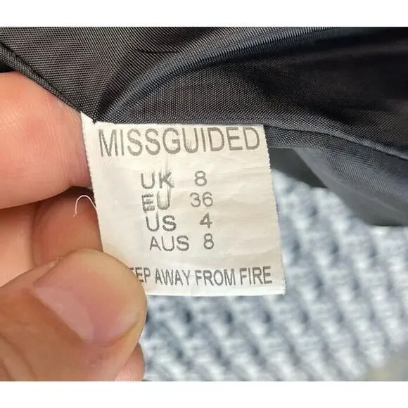 Missguided Taylor Swift Blazer Retro Printer Geometric Jacket Size 4 Small - Picture 14 of 14